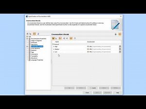 MagicDraw User Interface: Enumerations