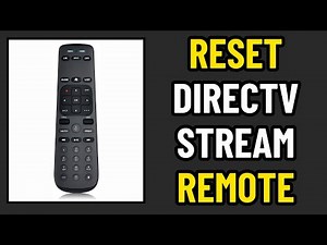 HOW TO RESET DIRECTV STREAM REMOTE IN 2026 (UPDATED)