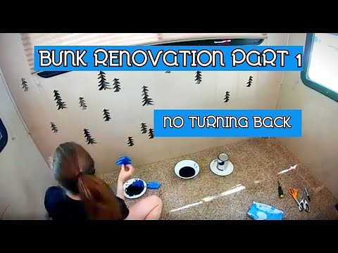 Bunk Renovation Part 1 | Adding Bunks to our RV | RV Bunkbeds | DIY Camper Bunks