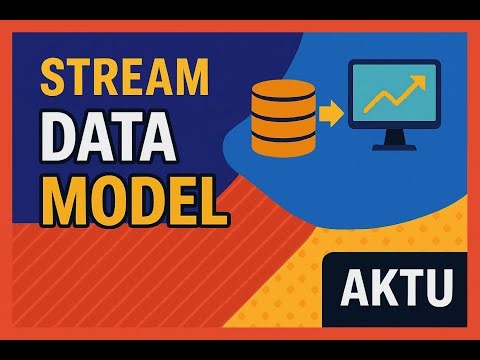 Data Analytics Chapter:-3 Stream Data Model & Architecture Explained 🌐 | Real-Time concept 📊💡
