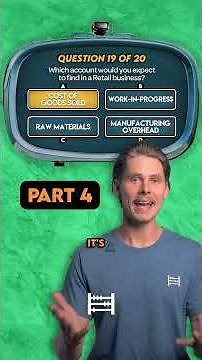 Chart of Accounts Quiz (Part 4 of 4)