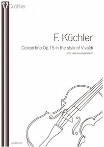 Concertino Op.15 in D Major - Duo Klier