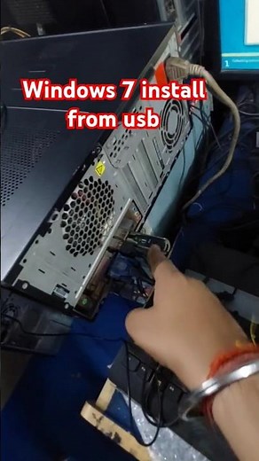 windows 7 install from bootable pen drive || how to install windows 7 in pc