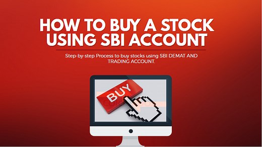 How to buy a Stock using SBI demat account | Trade Brains