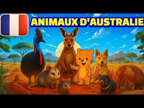 🇲🇫🐊 Animaux d’Australie 🦘👶 Apprendre en S’Amusant !