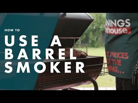 How to Use A Barrel Smoker - BBQ Advice At Bunnings