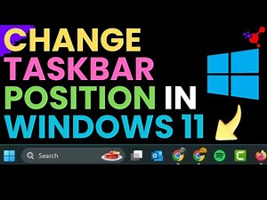 Change Taskbar Position in Windows 11 – Easy Tutorial