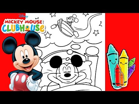 Color With Mickey! Fun Mickey Mouse Coloring Pages For Kids.