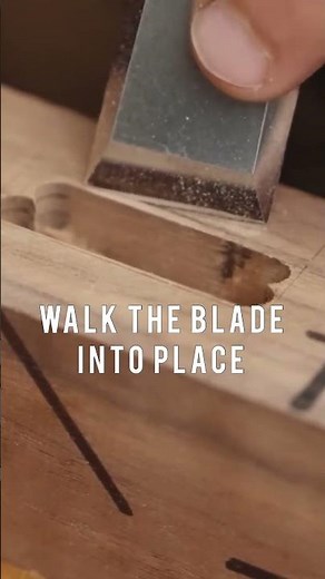 How to Chisel a Perfect Line in Under 60 Seconds!