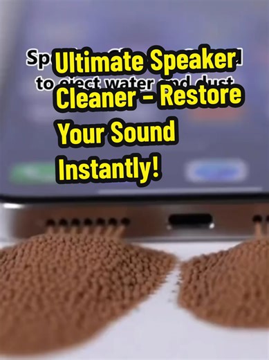 Ultimate Speaker Cleaner – Restore Your Sound Instantly! Boost your speaker’s performance with this powerful sound-cleaning tone! Watch how dust and trapped particles get pushed out, bringing your audio back to life. Use headphones at low volume and enjoy a clearer, louder sound in seconds. #SpeakerCleaner #SoundFix #CleanYourSpeaker #AudioBoost #TechHacks