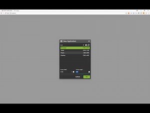 Axiom v18: Create a New Axiom Application