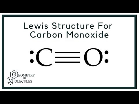 Lewis Structure for CO (Carbon Monoxide)