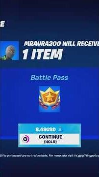 HOW TO GIFT CHAPTER 5 SEASON 4 BATTLE PASS IN FORTNITE!