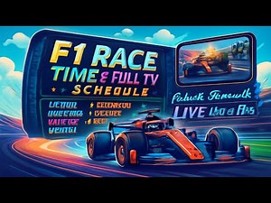 F1 Race Time & Full TV Schedule EXPLAINED | Watch Formula 1 LIVE Like a Pro!