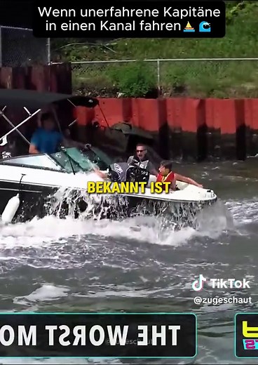 Boot zu schnell im Kanal: Gefahr für Kinder und Tipps zur Sicherheit