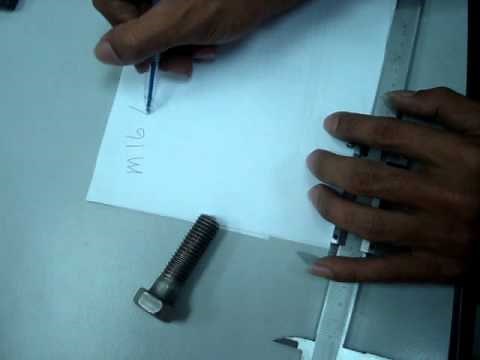 Knowledge - How to measure a bolt?