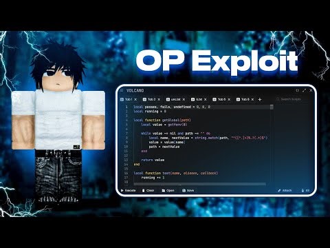 Roblox Executor VOLCANO Best OP Exploit Its Working After Update FREE & NO KEY [98% UNC]