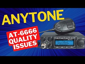 The AnyTone AT-6666 Ham Radios For Beginners Mobile Radio For All Your Communication