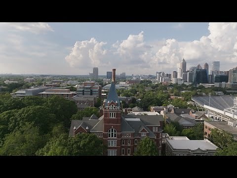 Georgia Institute of Technology (Georgia Tech) Campus with the Mavic 3 4K Aerial Video