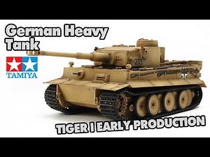 Tamiya 32603 German Heavy Tank Tiger I Early Production (Eastern Front)