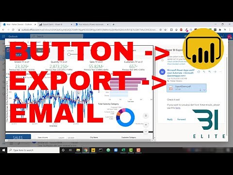 Power BI - Export Report and Email to Current User (Power Automate)