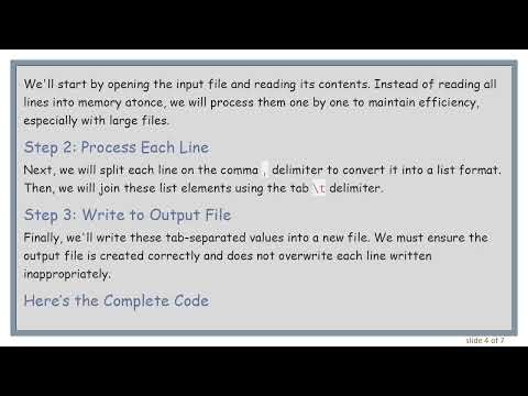 Converting CSV to Tab-Delimited Files in Python