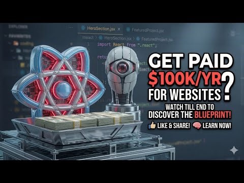 Watch Me Build a $1000 React Company Website | React JS Tutorial | #education #coding #beginners