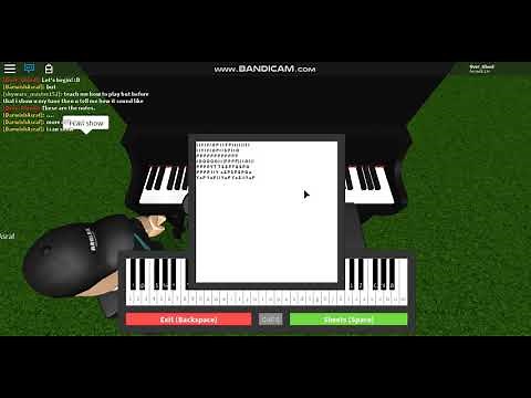 Roblox-Piano Keyboard v1.1- Faded Tutorial!