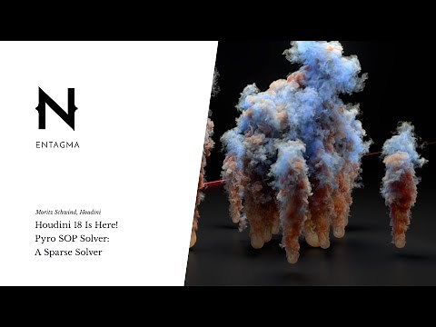 New in Houdini 18: Pyro SOP Solver - Fast(ish) Sparse Solving