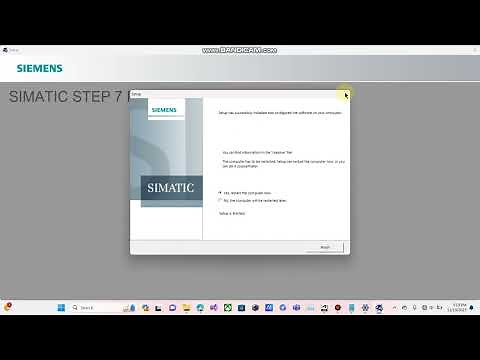 Tutorial how to install Simatic Step 7 v5.7 at windows 11