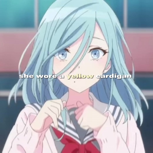 Girl with a Yellow Cardigan Song Lyrics | Vocaloid My R Edit