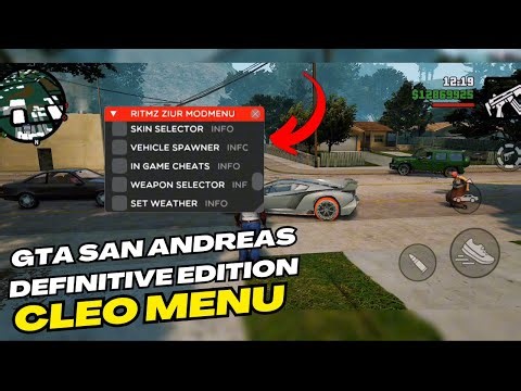 GTA SA Definitive Edition Mobile (Android/iOS) NEW CLEO MOD Menu Cheat - 4K