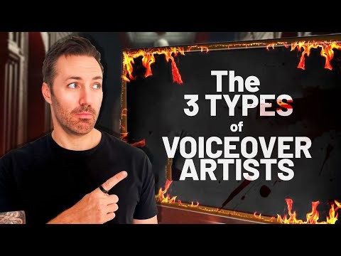 The 3 Most Common Types Of Voice Actors In The Industry!