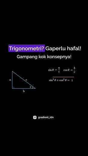 Belajar Matematika Trigonometri dengan Mudah | Teorema dan Identitas Trigonometri