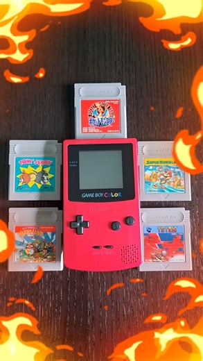 GameBoy colour - Fun Facts