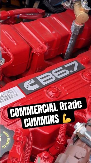 the Commercial 6.7L CUMMINS is Stronger then the Pickup Truck Version?? 😅