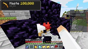 68 reactions | I secretly used Haste 100,000 in Minecraft Bedwars... | Bionic Gaming | Facebook