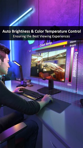 The MPG 271QR QD-OLED X50 auto-tunes brightness and color temperature for every moment. Cooler tones keep you sharp at work, warmer contrasts pull you deeper into the game. Learn More: https://msi.gm/SA80B3B1 | MSI Gaming