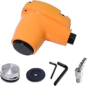 Air Palm Hammer Hand Knock Beat with Aluminium Hammer Tip (Sliver) Air Hammer Scaler Air Chipping Hammer Speed Tool for Screen Spines Knocks/Laser Small Pieces