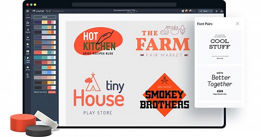 Créateur de logo en ligne et gratuit | Créateur online Visme