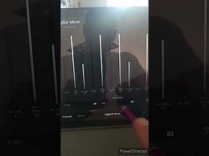 MyDMX Go and Chauvet Gig Bar move Setup and Operation