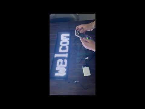 How to Use the USB Programmable LED Screen | HyprLED