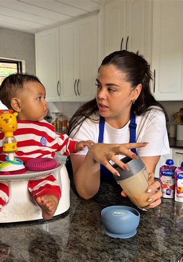 Feeding Zakkie with Intention