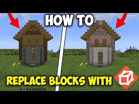 How to Replace Blocks Using World Edit in Minecraft
