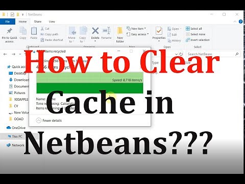 How to Clear the Cache in Netbeans