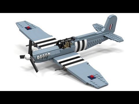 Lego WWII Supermarine Spitfire Instructions