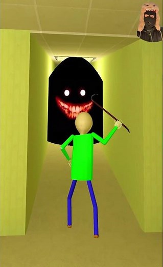 When Baldi Meet Nextbots In Backrooms