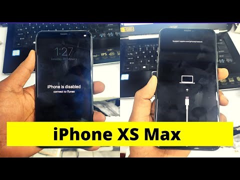 iPhone XS Max Enter Recovery Mode