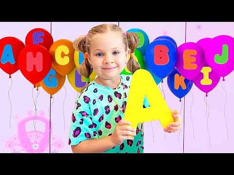 Chanson ABC anglais - Apprendre l'alphabet anglais pour les enfants avec Diana
