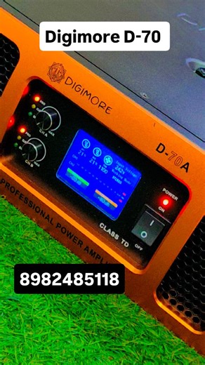 Dev Radios Ahuja Prithvipur on Instagram: "Digimore D-70 heavy amplifier Dev radios prithvipur distt niwari mp 8982485118"